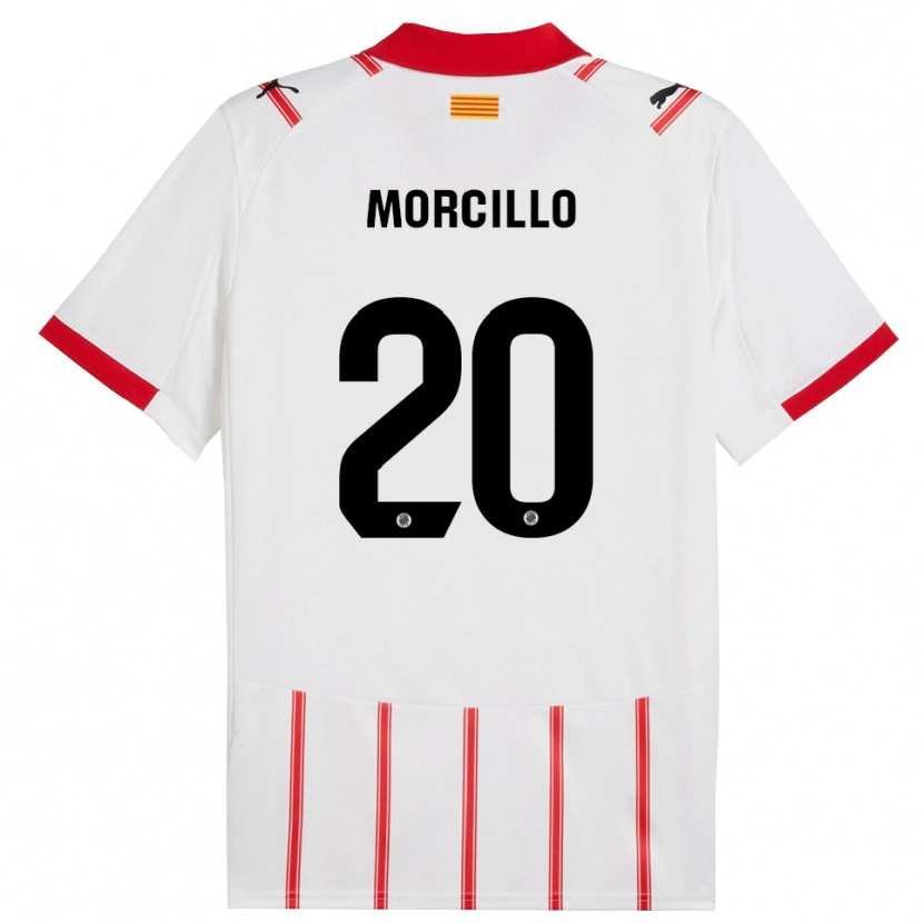 Danxen Damen Luis Morcillo #20 Weiß Rot Heimtrikot Trikot 2025/26 T-Shirt Österreich