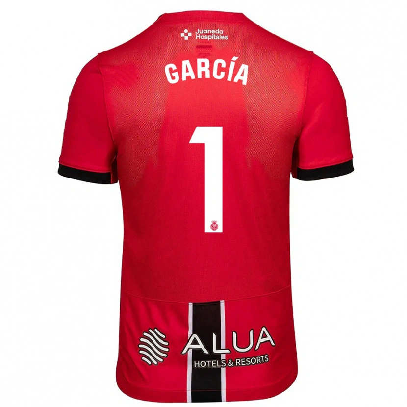 Danxen Damen Pere García #1 Rot Schwarz Heimtrikot Trikot 2025/26 T-Shirt Österreich