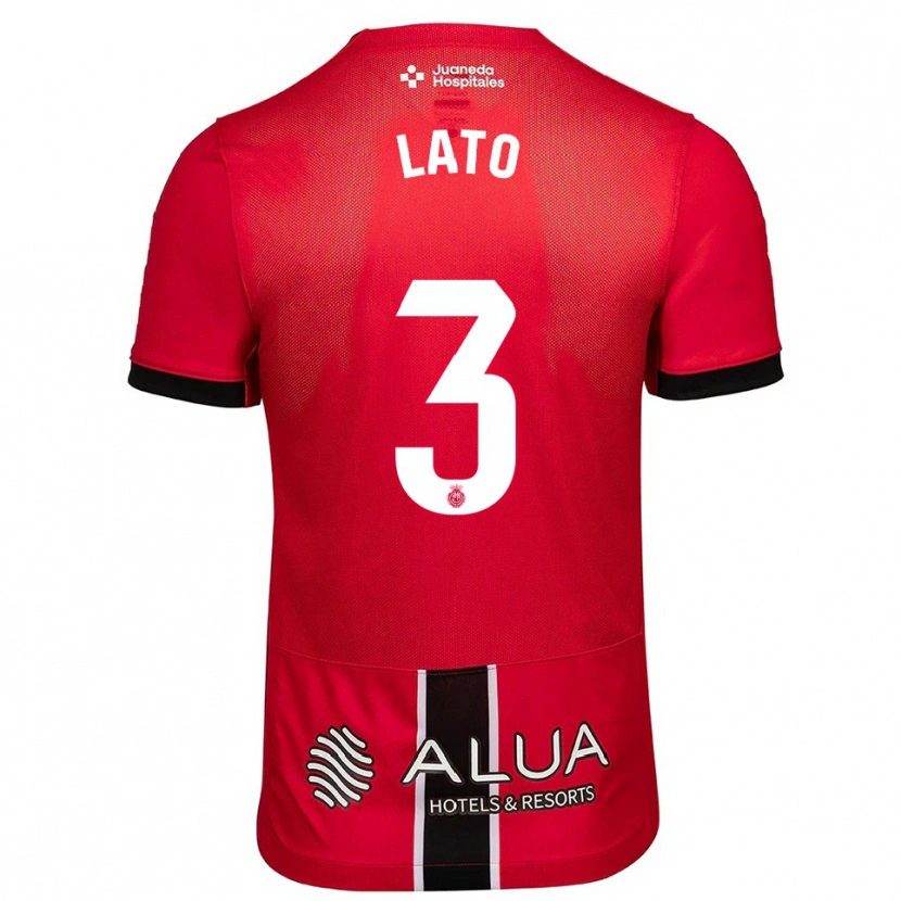 Danxen Damen Toni Lato #3 Rot Schwarz Heimtrikot Trikot 2025/26 T-Shirt Österreich
