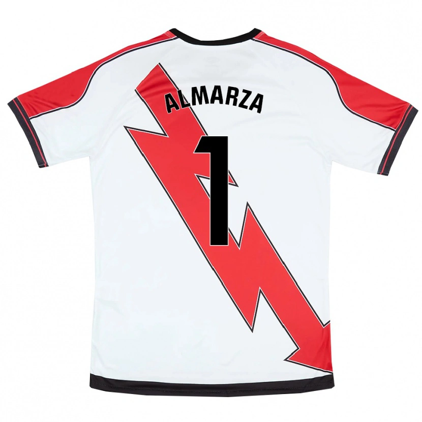 Danxen Damen Ana Almarza Garrido #1 Weiß Rot Heimtrikot Trikot 2025/26 T-Shirt Österreich