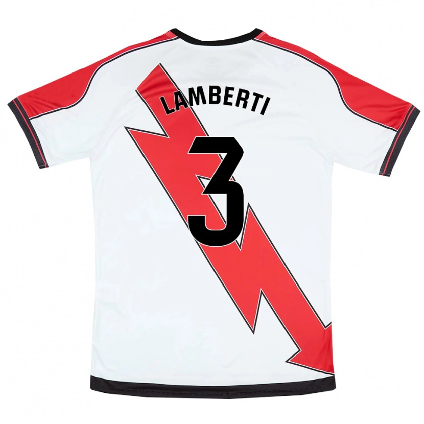 Danxen Damen Luca Lamberti #3 Weiß Rot Heimtrikot Trikot 2025/26 T-Shirt Österreich