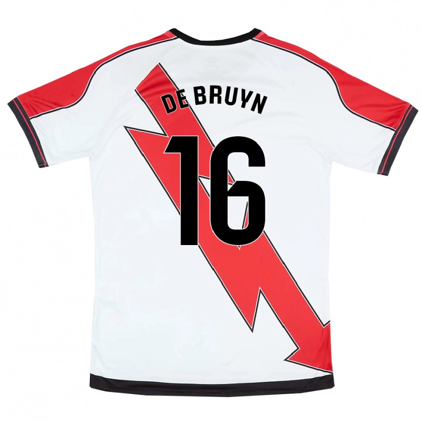Danxen Damen Glenn De Bruyn #16 Weiß Rot Heimtrikot Trikot 2025/26 T-Shirt Österreich