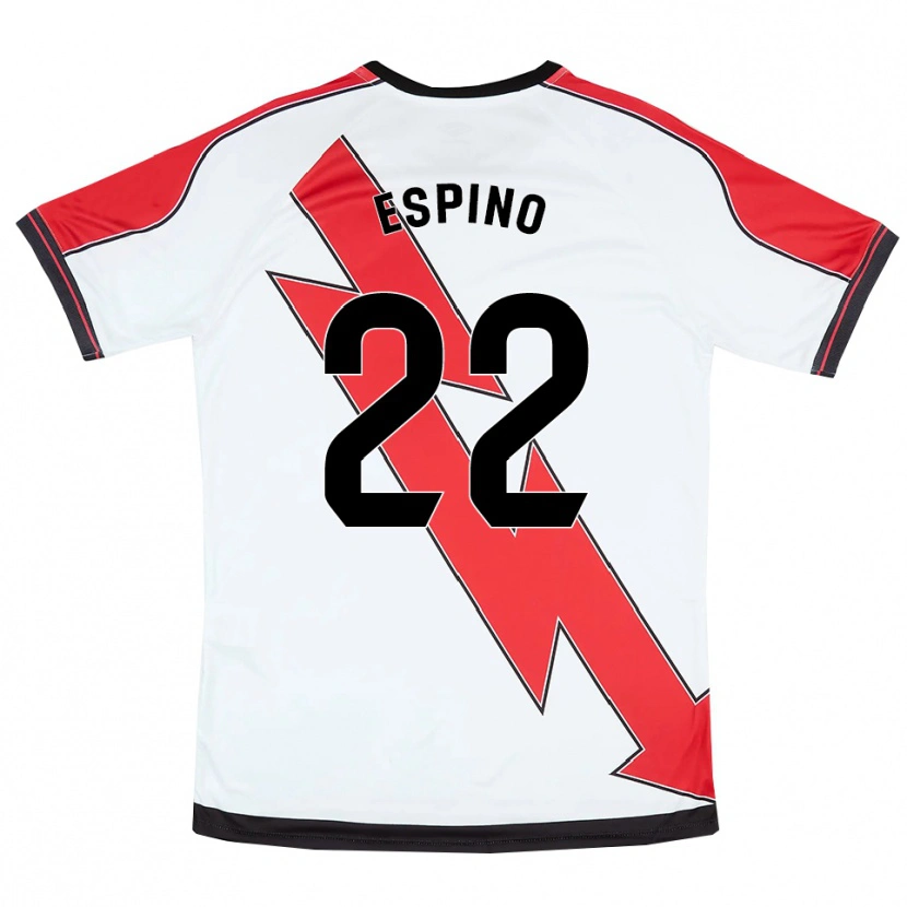 Danxen Damen Alfonso Espino #22 Weiß Rot Heimtrikot Trikot 2025/26 T-Shirt Österreich