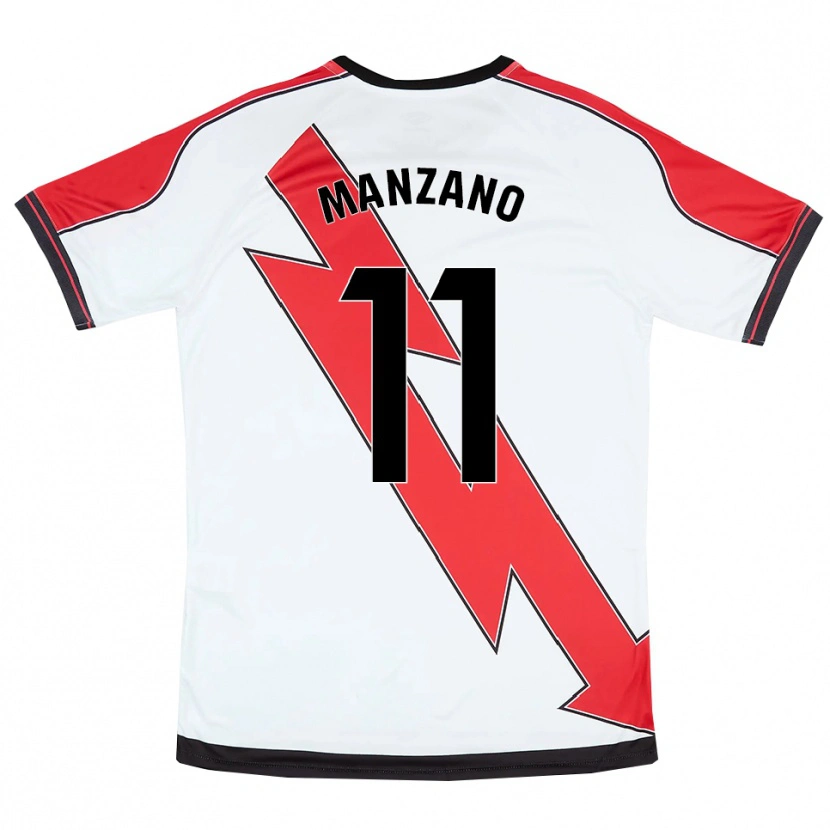Danxen Damen Sergio Manzano #11 Weiß Rot Heimtrikot Trikot 2025/26 T-Shirt Österreich