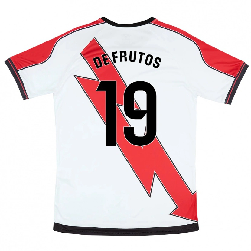 Danxen Damen Jorge De Frutos #19 Weiß Rot Heimtrikot Trikot 2025/26 T-Shirt Österreich