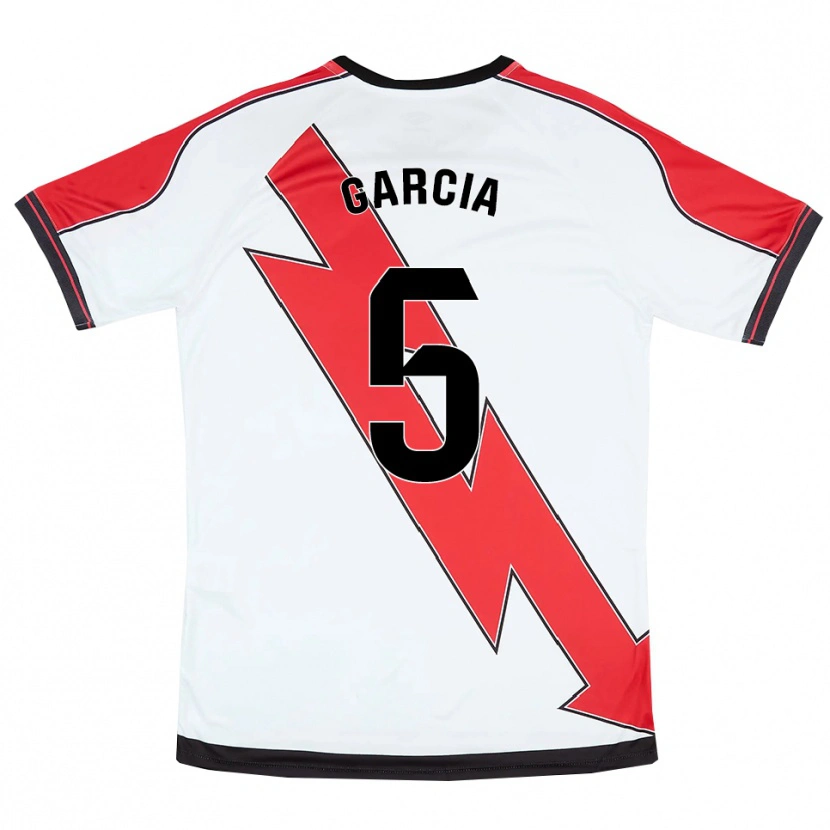 Danxen Damen Miguel García #5 Weiß Rot Heimtrikot Trikot 2025/26 T-Shirt Österreich