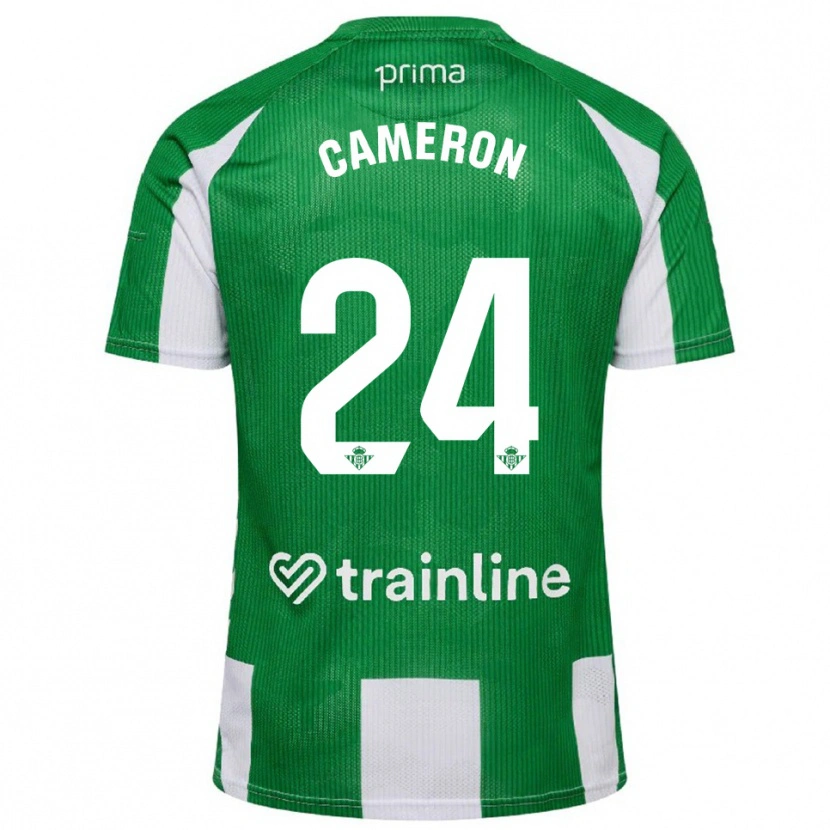Danxen Damen Tiffany Devonna Cameron #24 Grün Weiß Heimtrikot Trikot 2025/26 T-Shirt Österreich