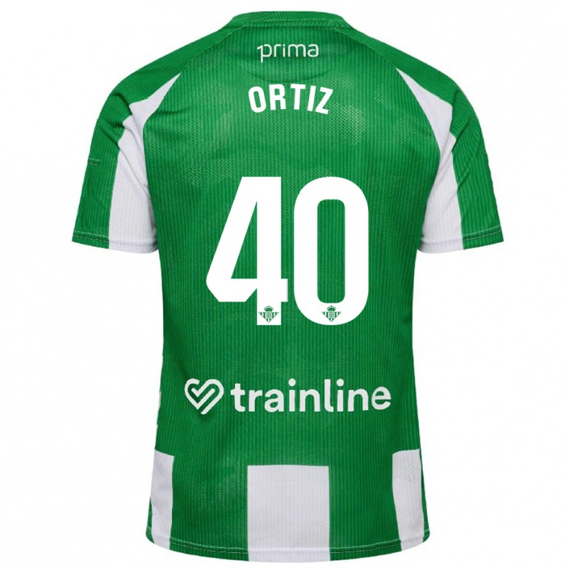 Danxen Damen Ángel Ortiz #40 Grün Weiß Heimtrikot Trikot 2025/26 T-Shirt Österreich