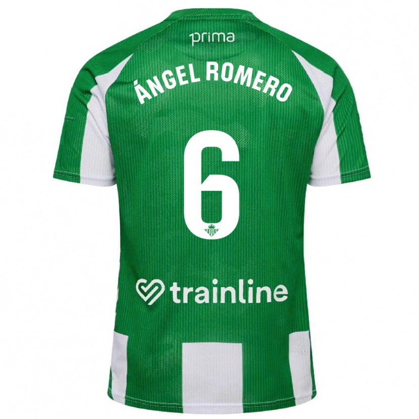 Danxen Damen Miguel Ángel Romero #6 Grün Weiß Heimtrikot Trikot 2025/26 T-Shirt Österreich