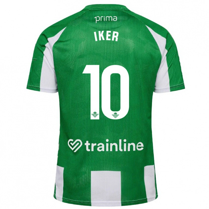 Danxen Damen Iker Losada #10 Grün Weiß Heimtrikot Trikot 2025/26 T-Shirt Österreich