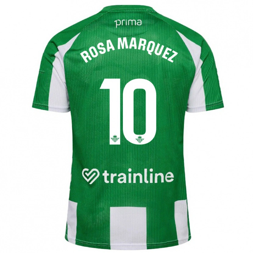 Danxen Damen Rosa Márquez Baena #10 Grün Weiß Heimtrikot Trikot 2025/26 T-Shirt Österreich