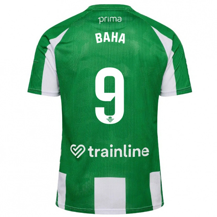 Danxen Damen Ziyad Baha #9 Grün Weiß Heimtrikot Trikot 2025/26 T-Shirt Österreich