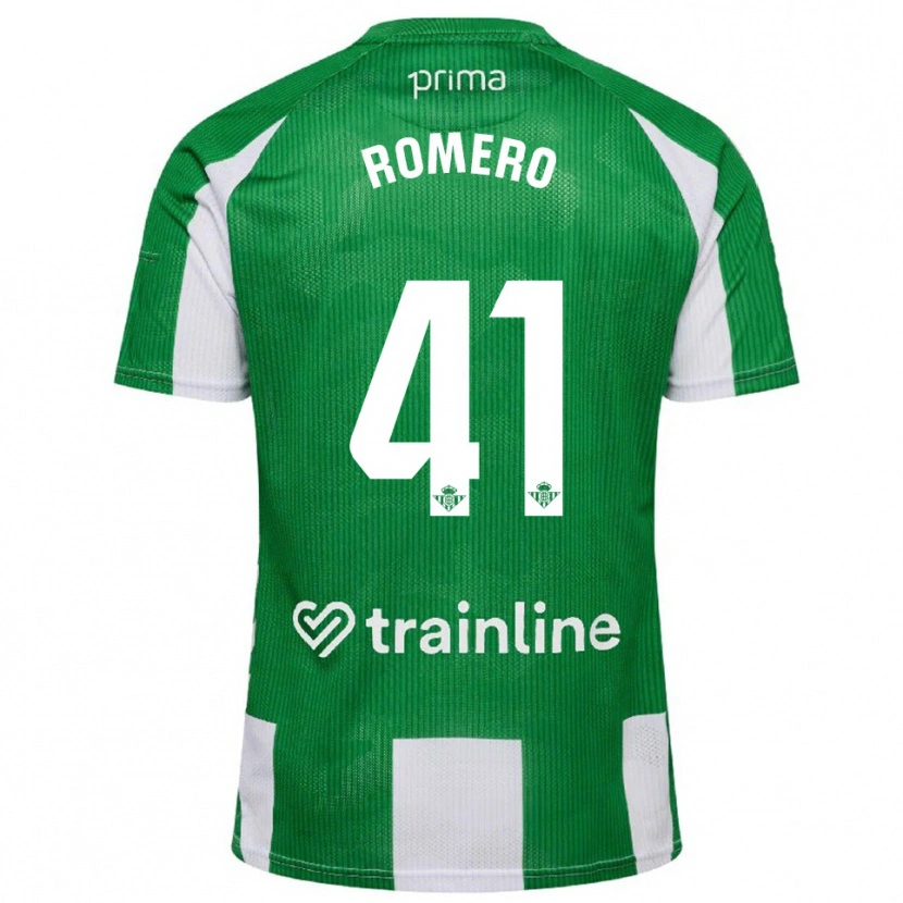 Danxen Damen José Romero #41 Grün Weiß Heimtrikot Trikot 2025/26 T-Shirt Österreich