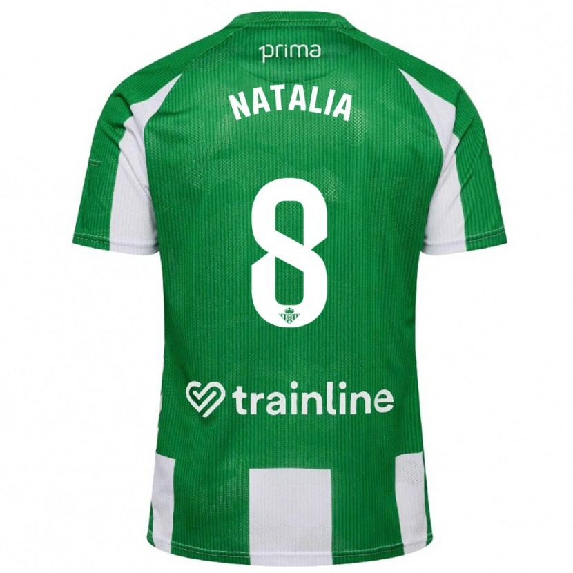 Danxen Damen Natalia Montilla Martinez #8 Grün Weiß Heimtrikot Trikot 2025/26 T-Shirt Österreich