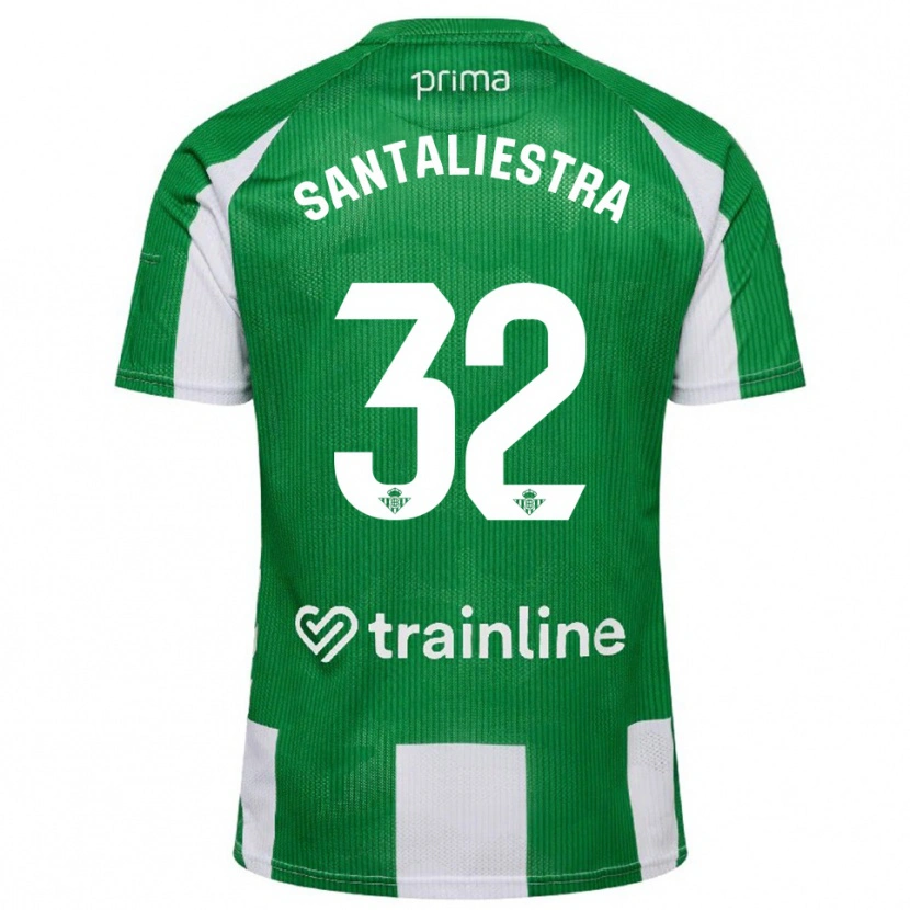 Danxen Damen Carla Santaliestra #32 Grün Weiß Heimtrikot Trikot 2025/26 T-Shirt Österreich