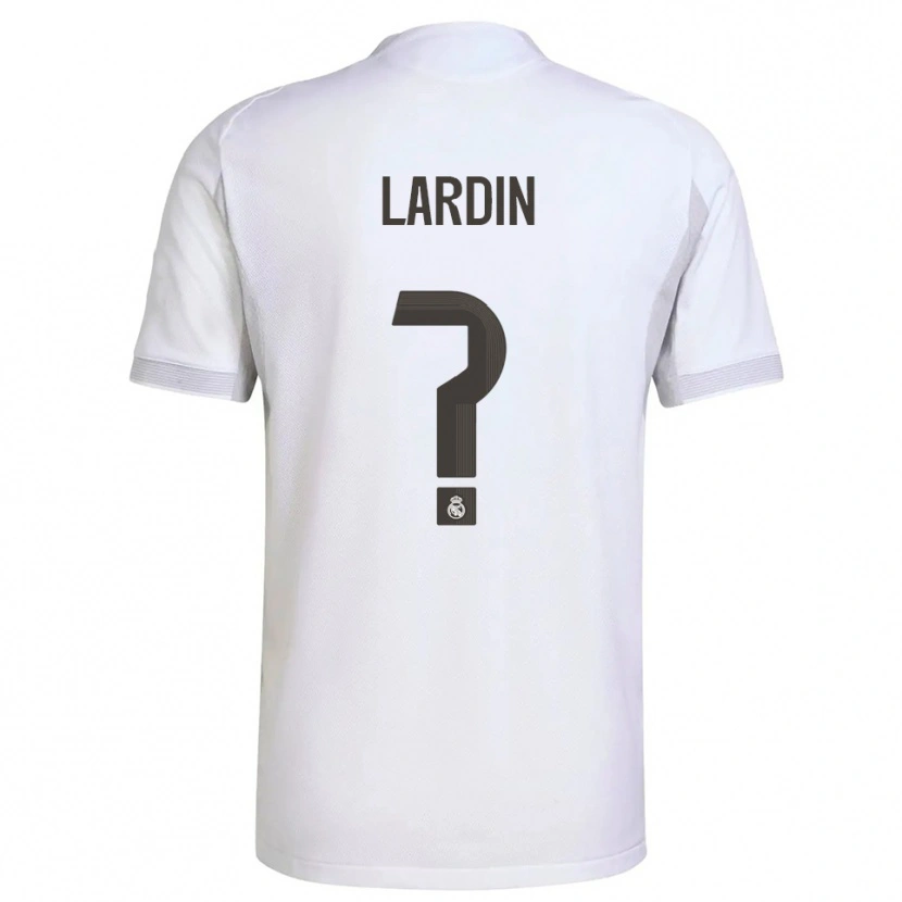 Danxen Damen Carlos Lardin #0 Weiß Gelb Heimtrikot Trikot 2025/26 T-Shirt Österreich