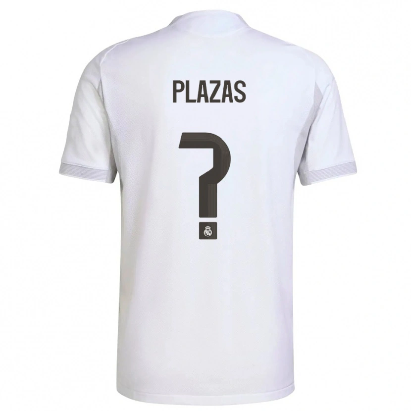 Danxen Damen Victor Plazas #0 Weiß Gelb Heimtrikot Trikot 2025/26 T-Shirt Österreich