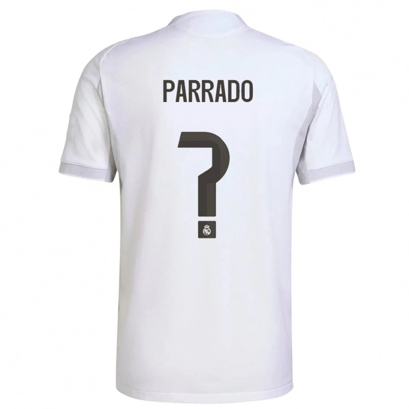 Danxen Damen Diego Parrado #0 Weiß Gelb Heimtrikot Trikot 2025/26 T-Shirt Österreich