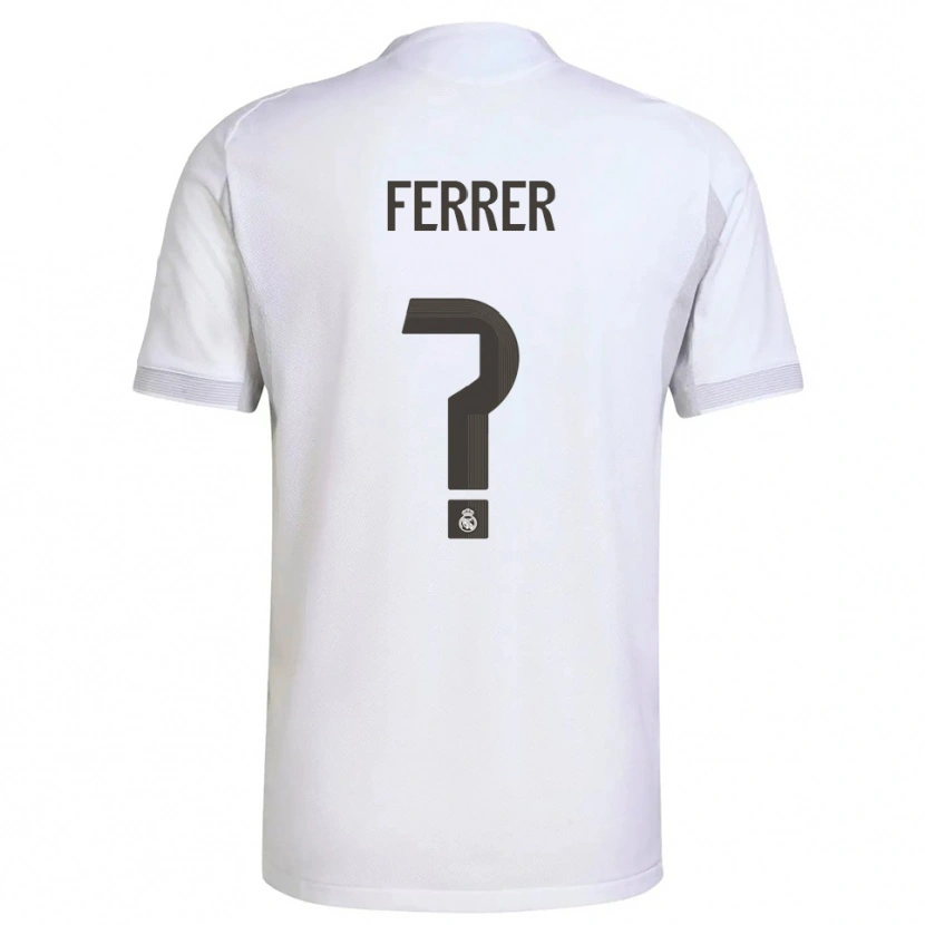 Danxen Damen Pau Ferrer #0 Weiß Gelb Heimtrikot Trikot 2025/26 T-Shirt Österreich