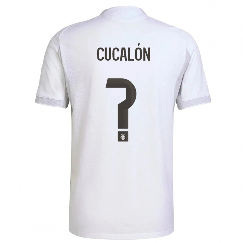 Danxen Damen Marc Cucalón #0 Weiß Gelb Heimtrikot Trikot 2025/26 T-Shirt Österreich