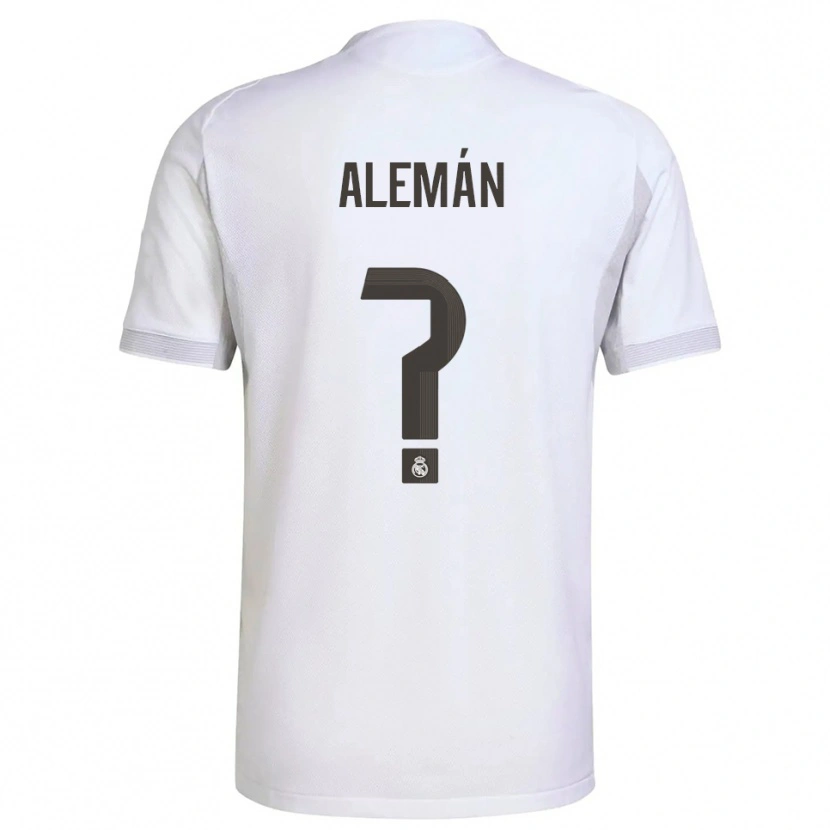 Danxen Damen Alexander Alemán #0 Weiß Gelb Heimtrikot Trikot 2025/26 T-Shirt Österreich