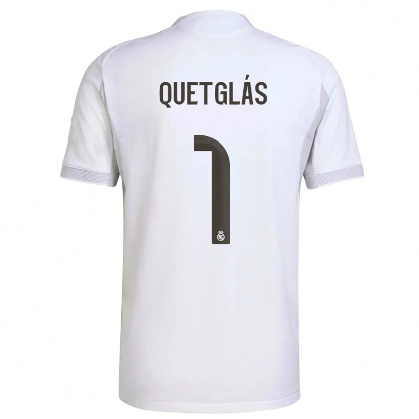 Danxen Damen Ferran Quetglás #1 Weiß Gelb Heimtrikot Trikot 2025/26 T-Shirt Österreich