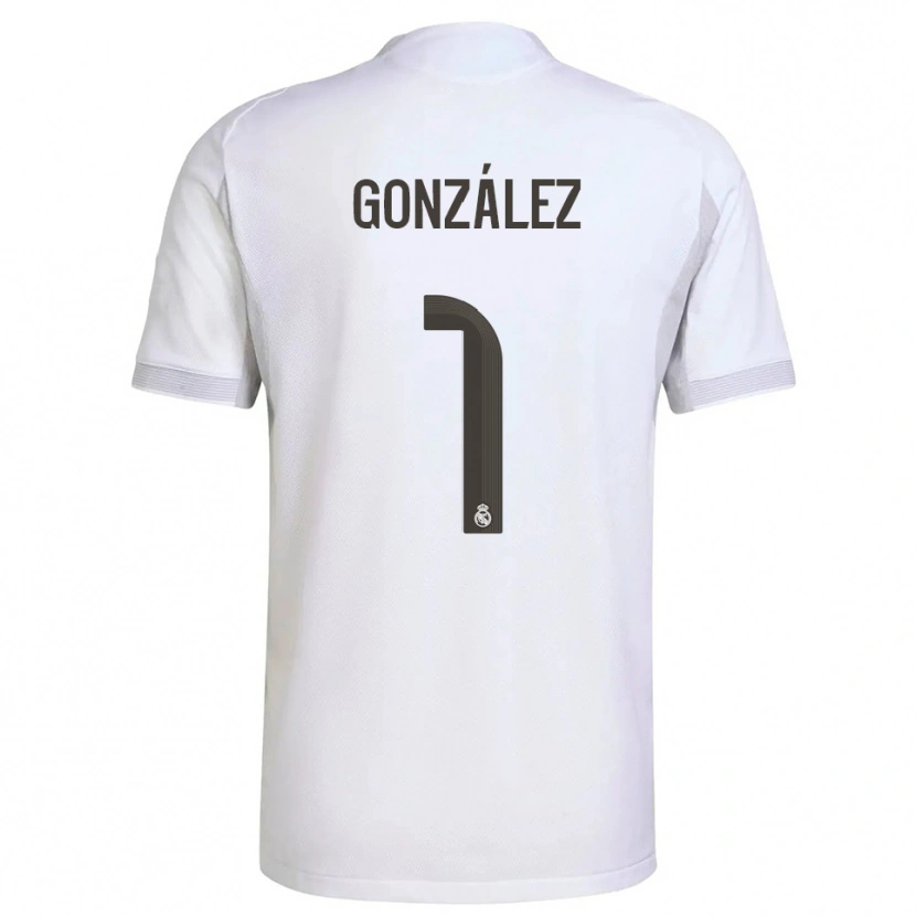 Danxen Damen Álvaro González #1 Weiß Gelb Heimtrikot Trikot 2025/26 T-Shirt Österreich