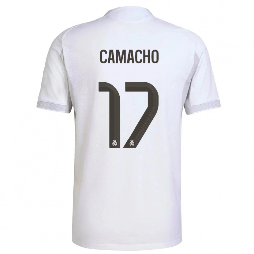 Danxen Damen Carla Camacho #17 Weiß Gelb Heimtrikot Trikot 2025/26 T-Shirt Österreich