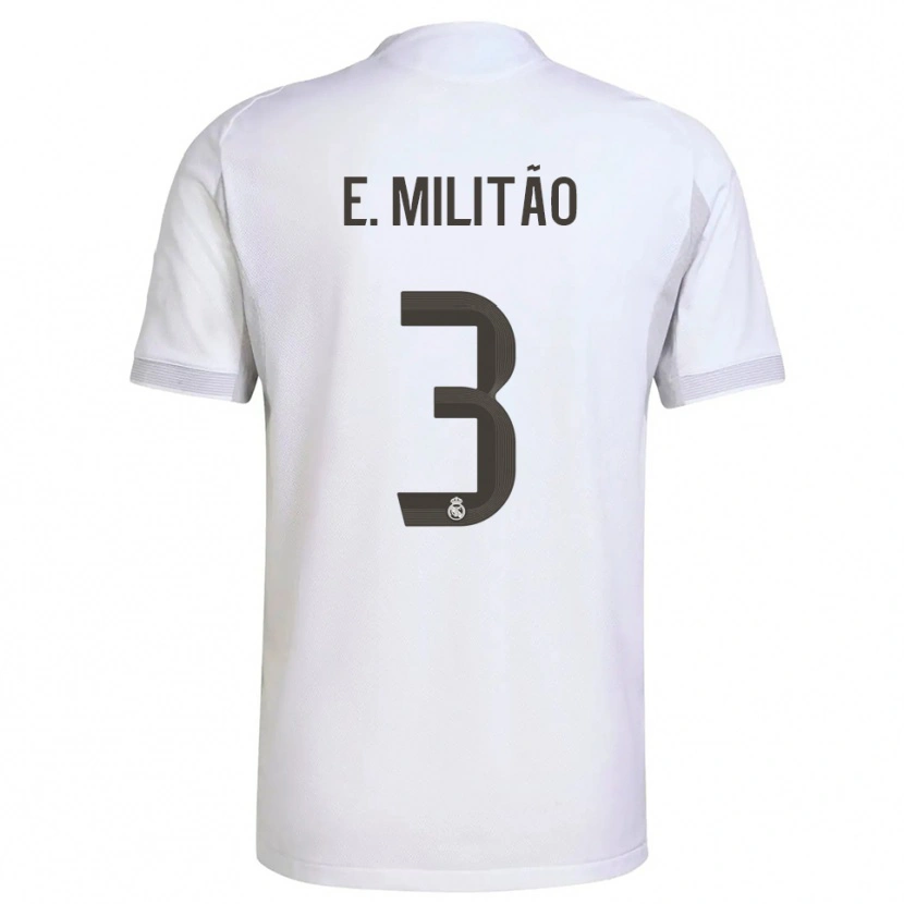 Danxen Damen Éder Militão #3 Weiß Gelb Heimtrikot Trikot 2025/26 T-Shirt Österreich
