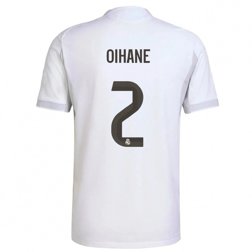 Danxen Damen Oihane Hernández #2 Weiß Gelb Heimtrikot Trikot 2025/26 T-Shirt Österreich