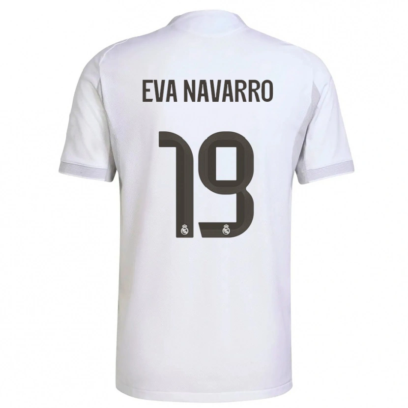 Danxen Damen Eva Navarro #19 Weiß Gelb Heimtrikot Trikot 2025/26 T-Shirt Österreich