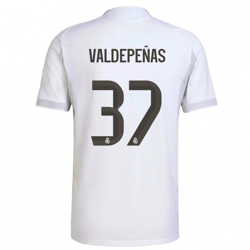 Danxen Damen Víctor Valdepeñas #37 Weiß Gelb Heimtrikot Trikot 2025/26 T-Shirt Österreich