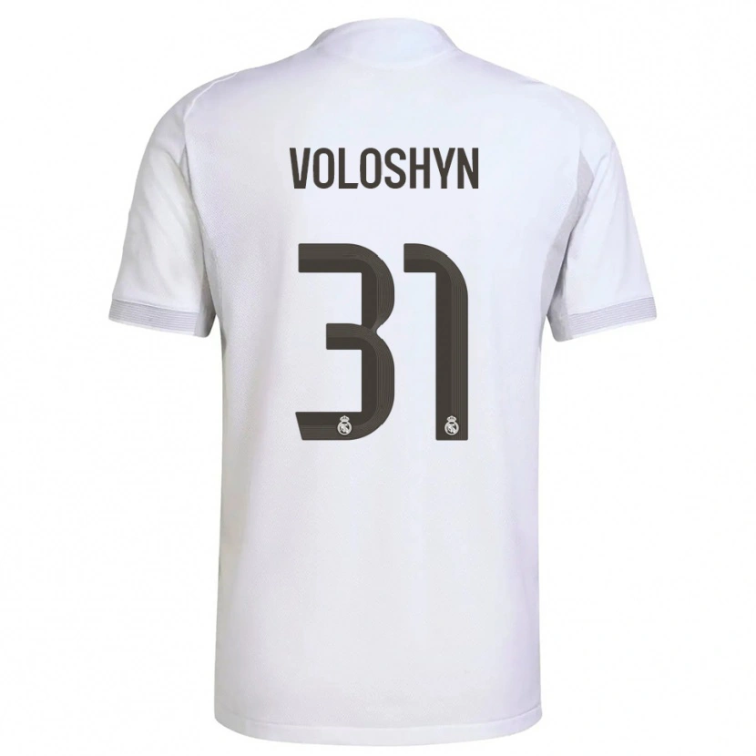 Danxen Damen Ilya Voloshyn #31 Weiß Gelb Heimtrikot Trikot 2025/26 T-Shirt Österreich