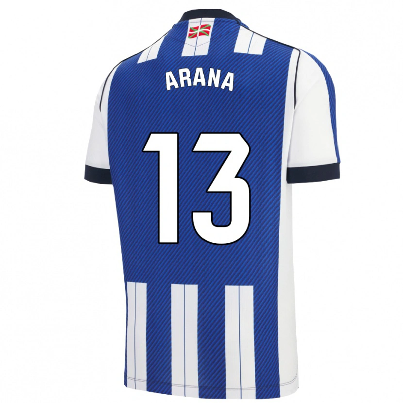 Danxen Damen Egoitz Arana #13 Blau Weiß Heimtrikot Trikot 2025/26 T-Shirt Österreich