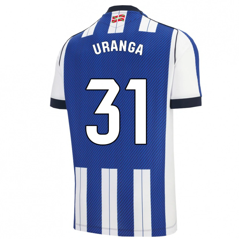 Danxen Damen Haizea Uranga Agirre #31 Blau Weiß Heimtrikot Trikot 2025/26 T-Shirt Österreich