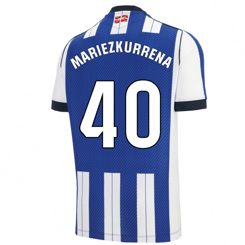 Danxen Damen Arkaitz Mariezkurrena #40 Blau Weiß Heimtrikot Trikot 2025/26 T-Shirt Österreich