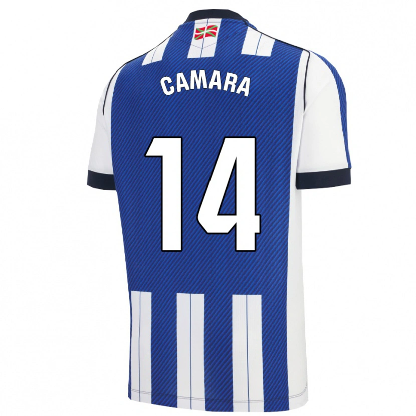 Danxen Damen Ibra Cámara #14 Blau Weiß Heimtrikot Trikot 2025/26 T-Shirt Österreich