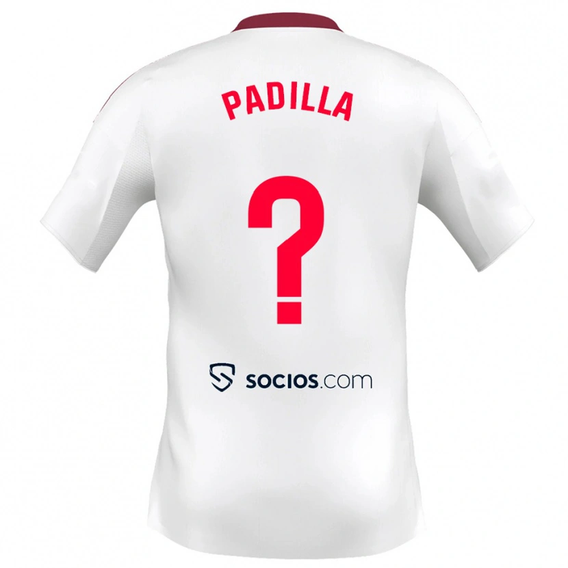 Danxen Damen Natalia Padilla #0 Weiß Rot Heimtrikot Trikot 2025/26 T-Shirt Österreich