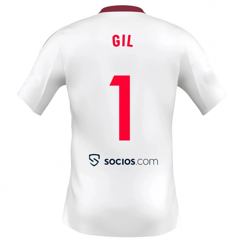 Danxen Damen David Gil #1 Weiß Rot Heimtrikot Trikot 2025/26 T-Shirt Österreich