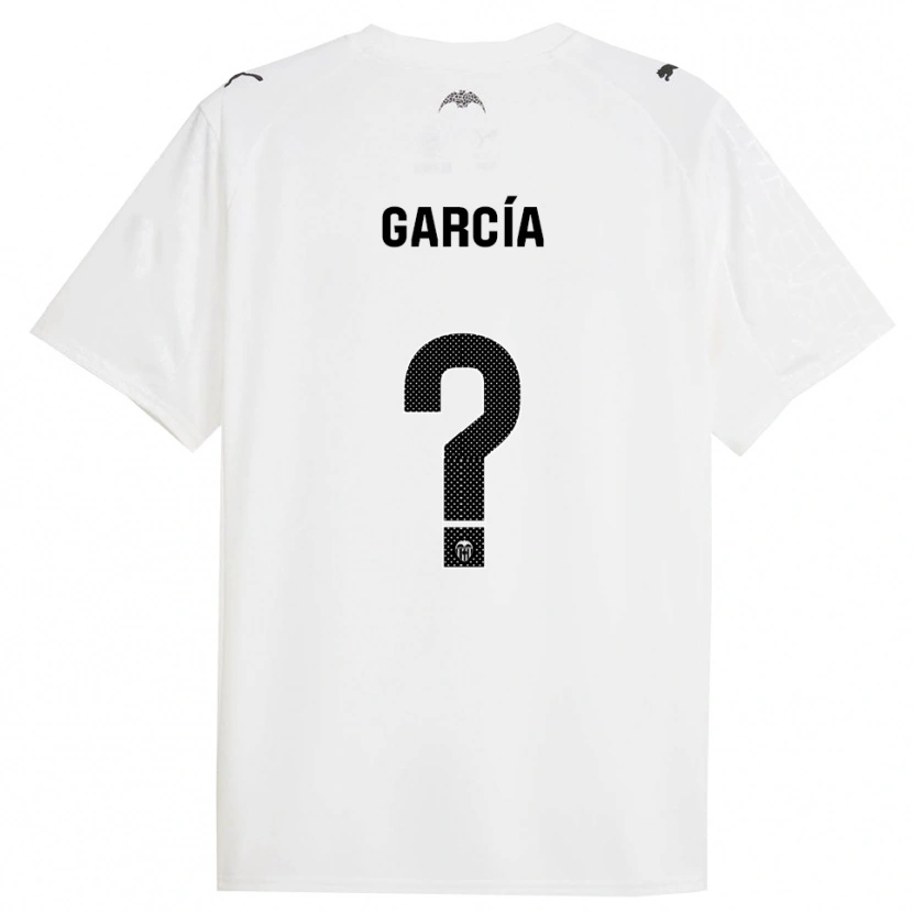 Danxen Damen Víctor García #0 Weiß Schwarz Heimtrikot Trikot 2025/26 T-Shirt Österreich