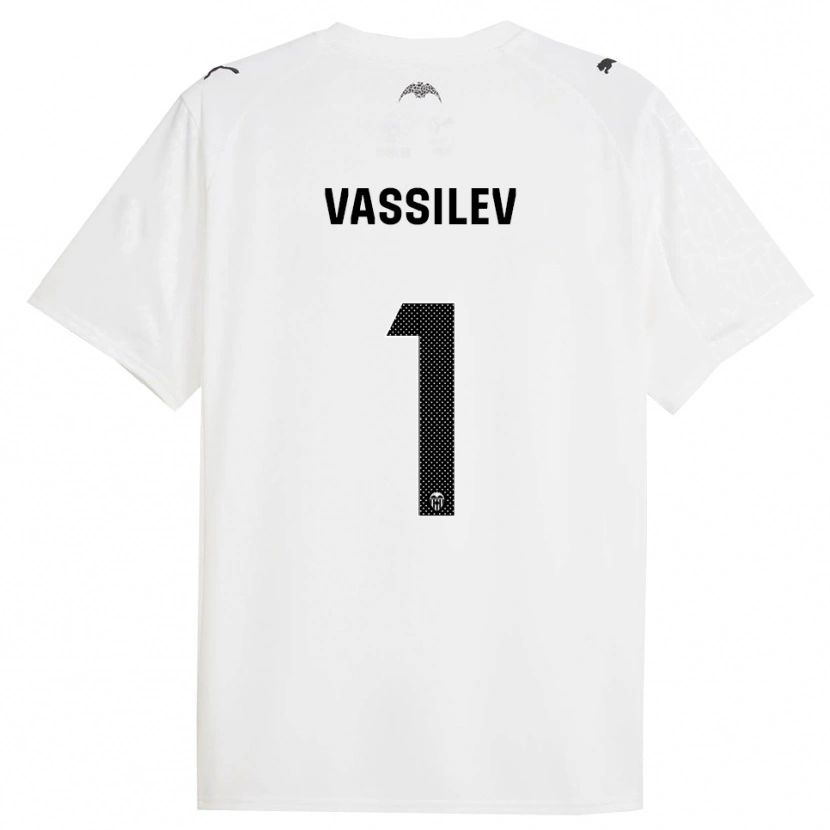 Danxen Damen David Vassilev #1 Weiß Schwarz Heimtrikot Trikot 2025/26 T-Shirt Österreich