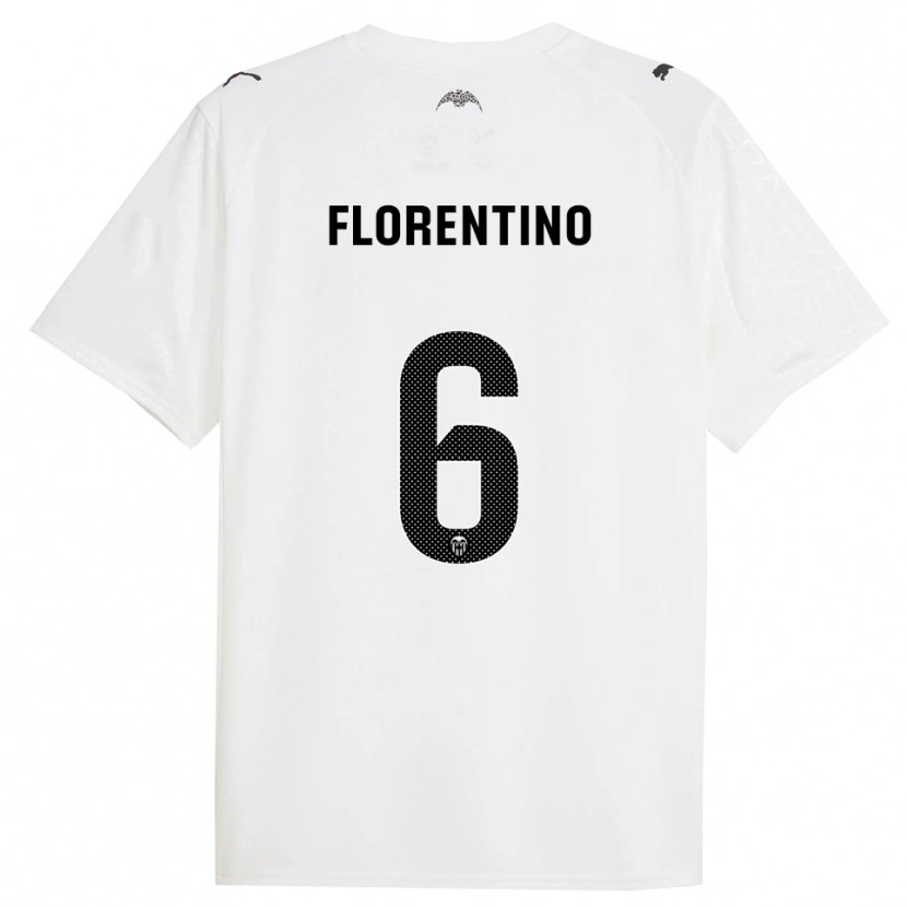Danxen Damen Claudia Florentino #6 Weiß Schwarz Heimtrikot Trikot 2025/26 T-Shirt Österreich