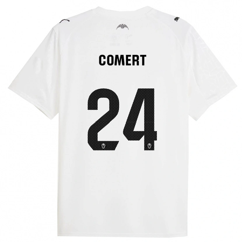 Danxen Damen Eray Comert #24 Weiß Schwarz Heimtrikot Trikot 2025/26 T-Shirt Österreich