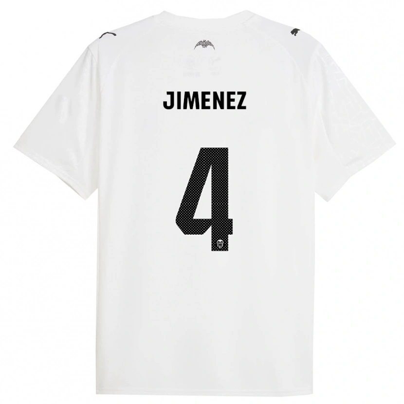 Danxen Damen Maria Jimenez #4 Weiß Schwarz Heimtrikot Trikot 2025/26 T-Shirt Österreich
