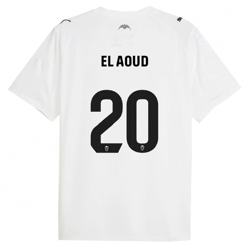 Danxen Damen Ismail El Aoud #20 Weiß Schwarz Heimtrikot Trikot 2025/26 T-Shirt Österreich
