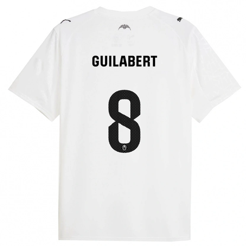 Danxen Damen Mario Guilabert #8 Weiß Schwarz Heimtrikot Trikot 2025/26 T-Shirt Österreich