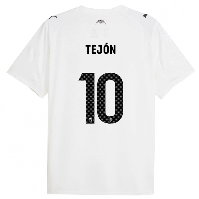 Danxen Damen Martín Tejón #10 Weiß Schwarz Heimtrikot Trikot 2025/26 T-Shirt Österreich