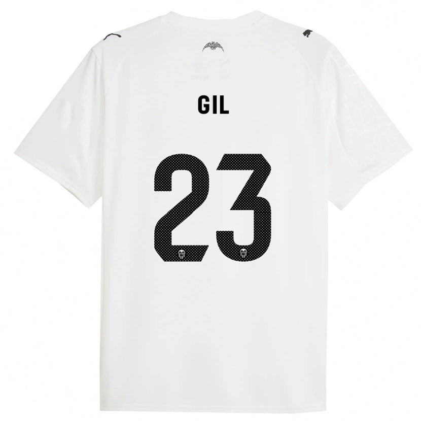 Danxen Damen Elena Gil #23 Weiß Schwarz Heimtrikot Trikot 2025/26 T-Shirt Österreich