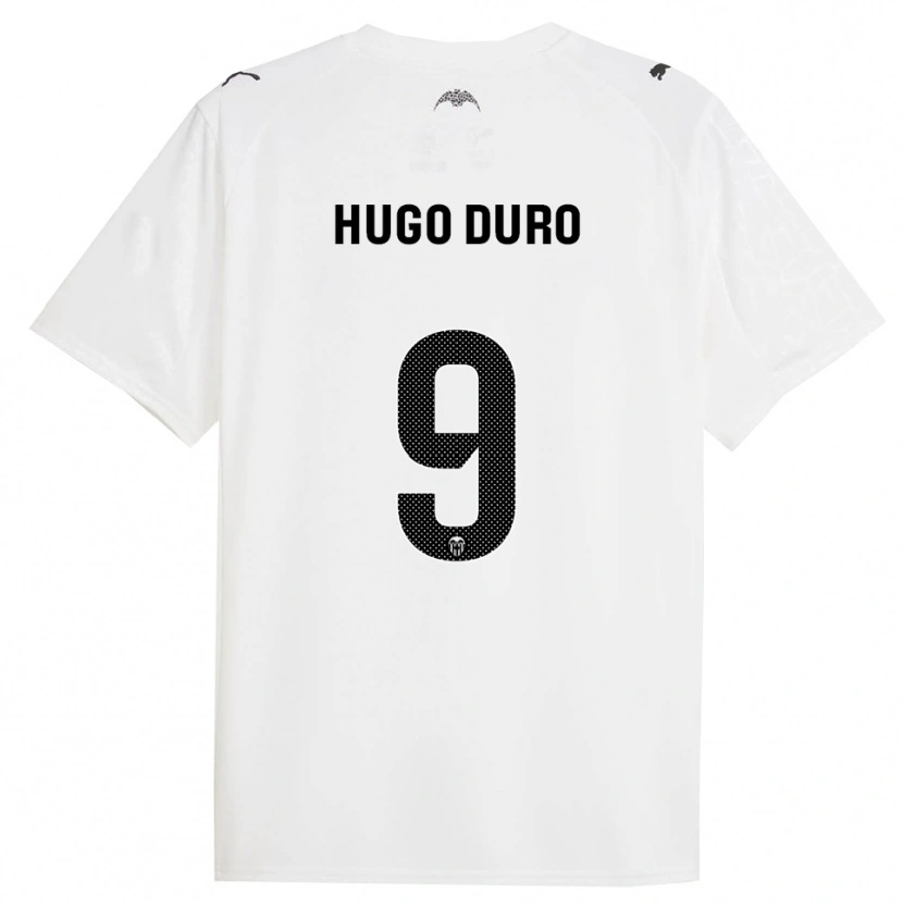 Danxen Damen Hugo Duro #9 Weiß Schwarz Heimtrikot Trikot 2025/26 T-Shirt Österreich