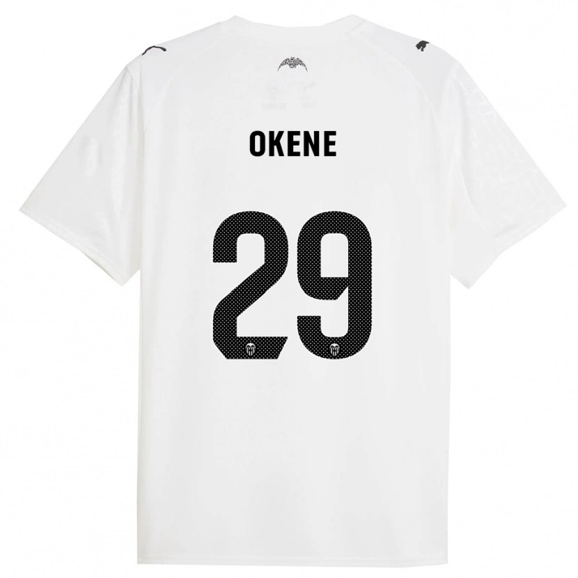 Danxen Damen Andrea Okene #29 Weiß Schwarz Heimtrikot Trikot 2025/26 T-Shirt Österreich